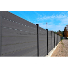 Co-Extrusion WPC Fence for Garden Outdoor Wood Composite Fence Water Proof Wooden Fence